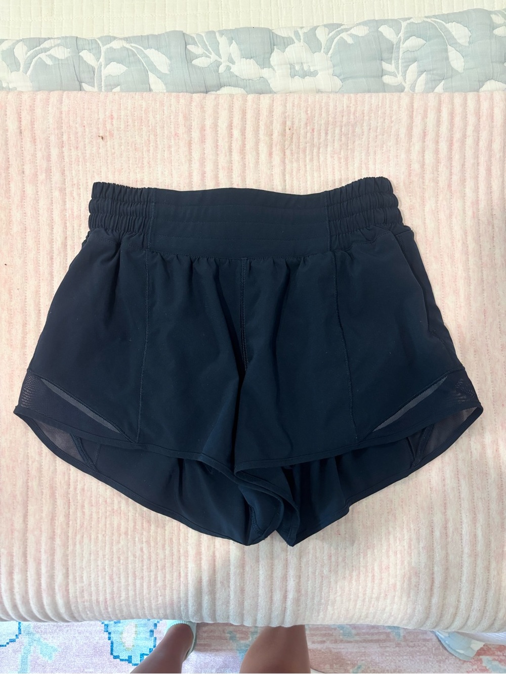 lululemon athletica Midnight Navy High-Rise Athletic Shorts